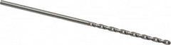 #58, 118° Drill Point, 1.07mm Shank Diam, Fast Spiral Circuit Board Drill Bit 5/8″ Flute Length, 1-1/2″ OAL