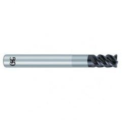 6mm x 6mm x 9mm x 90mm 4Fl 0.5mm C/R Carbide End Mill - WXS - Top Tool & Supply