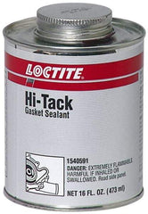 Loctite - 16 oz Can Red Polyurethane Gasket Sealant - Series 154 - Top Tool & Supply