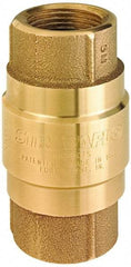 Strataflo - 2-1/2" Brass Check Valve - Inline, FNPT x FNPT, 200 WOG - Top Tool & Supply