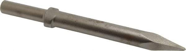 Ingersoll-Rand - 9" OAL, 0.7" Shank Diam, Moil Point Chisel - Round Drive, Round Shank, Steel - Top Tool & Supply