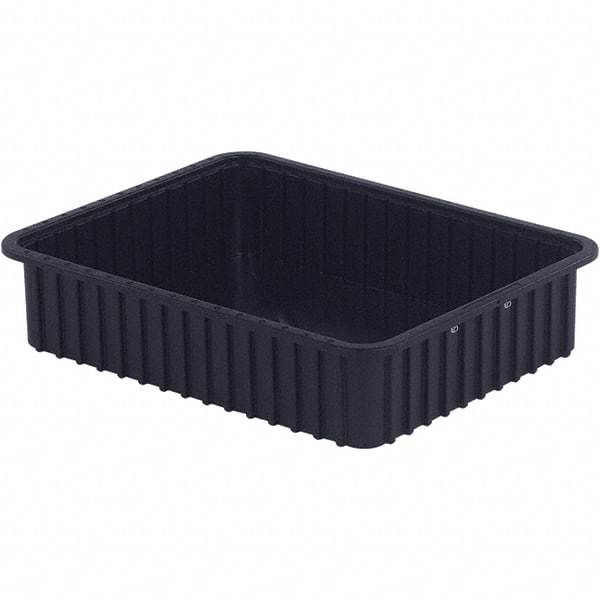 LEWISBins+ - 17-3/8" Wide x 5" High, Black Bin Divider Box - Use with DV1750 Short, DV2250 Long - Top Tool & Supply