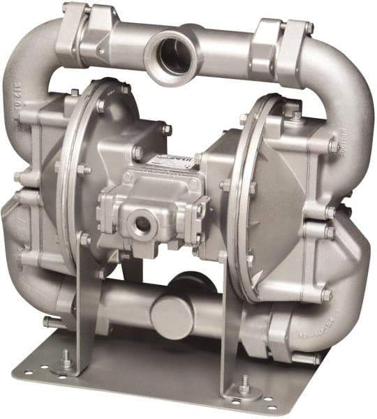 SandPIPER - Air Operated Diaphragm Pump - Buna Diaphragm, Aluminum Housing - Top Tool & Supply