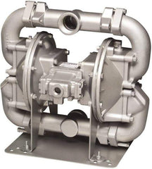 SandPIPER - Air Operated Diaphragm Pump - EPDM Diaphragm, Aluminum Housing - Top Tool & Supply