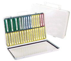 Medique - 31 & 36 Piece, 36 Person, Refill for Industrial First Aid Kit - 13-11/16" Wide x 2-3/4" Deep x 9-1/4" High, Plastic Case - Top Tool & Supply