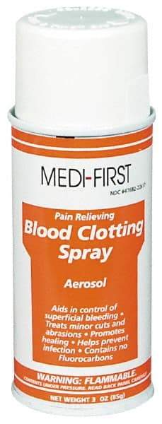 Medique - 3 oz Wound Care Spray - Comes in Aerosol Can, Blood Clotting Spray - Top Tool & Supply