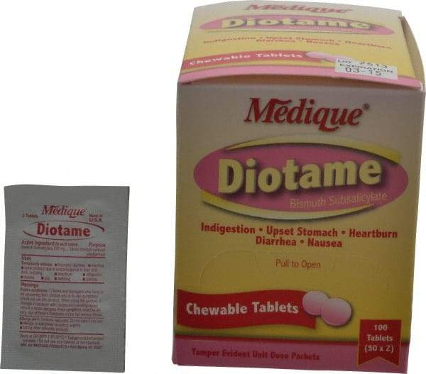 Medique - Diotame Tablets - Antacids & Stomach Relief - Top Tool & Supply