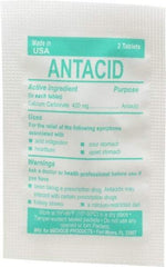 Medique - Mint Flavor Medi-First Antacid Tablets - Antacids & Stomach Relief - Top Tool & Supply