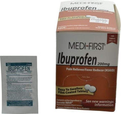 Medique - Medi-First Ibuprofen Tablets - Headache & Pain Relief - Top Tool & Supply