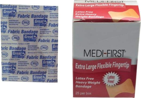 Medique - Fingertip Self-Adhesive Bandage - Woven Fabric Bandage, Latex Free - Top Tool & Supply