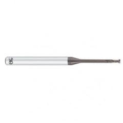 2.5 mm x 4mm x 2.2mm x 70mm 2Fl Carbide Corner Radius OSG EXOCARB® WXS® End Mill-WXS - Top Tool & Supply