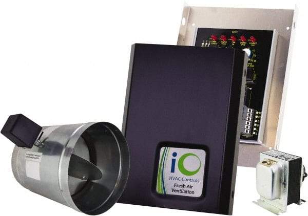 iO HVAC Controls - -30 to 140°F, Vent Damper - 24 VAC, SPST Switch - Top Tool & Supply