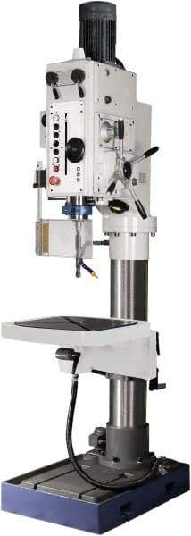 Palmgren - 30" Swing, Geared Head Drill Press - 18 Speed, 4 hp, Three Phase - Top Tool & Supply