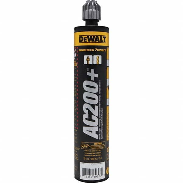 DeWALT Anchors & Fasteners - Anchoring Adhesives Adhesive Material: Acrylic Volume (fl. oz.): 9.50 - Top Tool & Supply