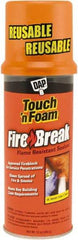 DAP - 12 oz Aerosol Orange Polyurethane Fire Barrier Foam - 10 to 25 min Tack Free Dry Time, 4 hr Full Cure Time - Top Tool & Supply