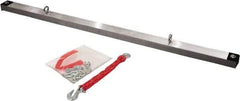 Sweepex - 48" Long Magnetic Sweeper Bar - 2" Wide x 2" High, 1 to 2" Clearance - Top Tool & Supply