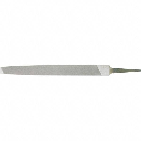 Stanley - 12" Long, Bastard Cut, Flat American-Pattern File - Single Cut, 0.3" Overall Thickness - Top Tool & Supply