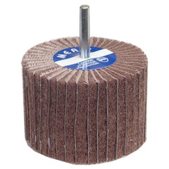 2″ × 1 1/2″ × 1/4″ Interleaf Non-Woven Flap Wheel 60 Grit Aluminum Oxide - Top Tool & Supply