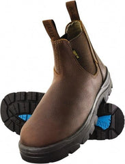 Steel Blue - Women's Wide Width Steel Work Boot - Black, Leather Upper, TPU Outsole, 5" High, Waterproof - Top Tool & Supply