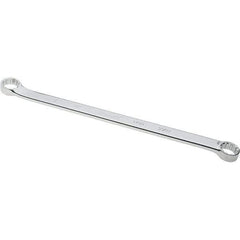 Proto - 7/8" x 1" 12 Point Spline Box Wrench - Double End, 1-17/64" Head Diam x 1-29/64" Head Thickness, 17-3/32" OAL, Steel, Polished Finish, 15° Offset - Top Tool & Supply