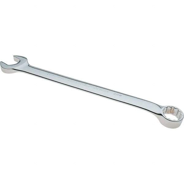 Proto - 29mm 12 Point Combination Wrench - 15° Offset Angle, 15-55/64" OAL, Steel, Full Polish Finish - Top Tool & Supply