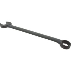 Proto - 1-9/16" 12 Point Combination Wrench - 15° Offset Angle, 20-5/16" OAL, Steel, Black Finish - Top Tool & Supply