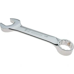 Proto - 30mm 12 Point Combination Wrench - 15° Offset Angle, 8-29/32" OAL, Steel, Full Polish Finish - Top Tool & Supply