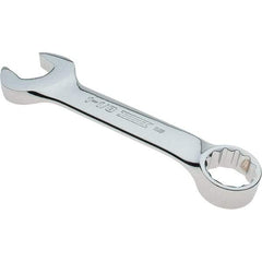 Proto - 1-1/8" 12 Point Combination Wrench - 15° Offset Angle, 8-29/32" OAL, Steel, Full Polish Finish - Top Tool & Supply