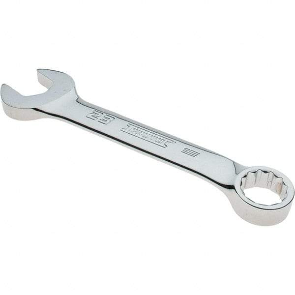 Proto - 23mm 12 Point Combination Wrench - 15° Offset Angle, 8-19/64" OAL, Steel, Full Polish Finish - Top Tool & Supply