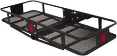 Erickson Manufacturing - Steel Cargo Carrier - 20" Wide x 60.0" Long, Black, For Use with 2" Receivers - Top Tool & Supply