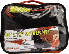 Erickson Manufacturing - Rubber Cargo Net - 72" Wide x 60" Long, Black, For Use with Pick Ups - Top Tool & Supply