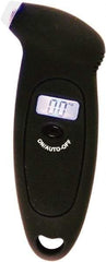 Milton - 5 to 100 psi Digital Ball Tire Pressure Gauge - LR44 Battery - Top Tool & Supply