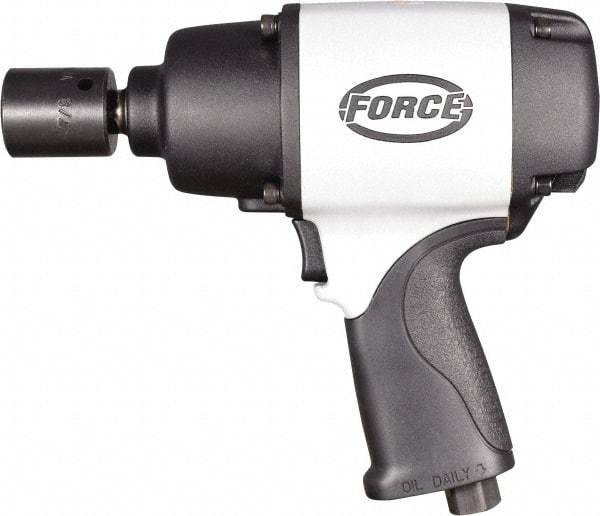 Sioux Tools - 1/2" Drive, 7,500 RPM, 500 Ft/Lb Torque Impact Wrench - Pistol Grip Handle, 1,100 IPM, 4.8 CFM, 90 psi, 1/4" Inlet - Top Tool & Supply