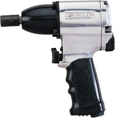 Sioux Tools - 3/8" Drive, 10,000 RPM, 310 Ft/Lb Torque Impact Wrench - Pistol Grip Handle, 1,300 IPM, 2.5 CFM, 90 psi, 1/4" Inlet - Top Tool & Supply