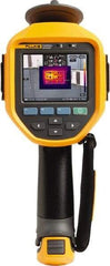 Fluke - -14 to 1,832°F (-10 to 1,000°C) Thermal Imaging Camera - 3-1/2" Color LCD Display, 4 GB Storage Capacity, 640 x 480 Resolution - Top Tool & Supply