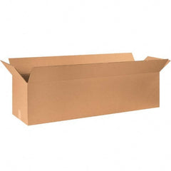 Made in USA - Pack of (10), 12" Wide x 48" Long x 12" High Corrugated Shipping Boxes - Top Tool & Supply