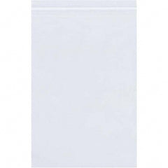 Value Collection - Pack of (1000), 6 x 8" 2 mil Reclosable Poly Bags - Top Tool & Supply