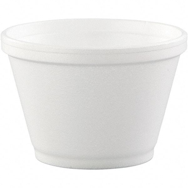 DART - 6 oz Foam Container - White - Top Tool & Supply