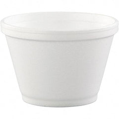 DART - 6 oz Foam Container - White - Top Tool & Supply