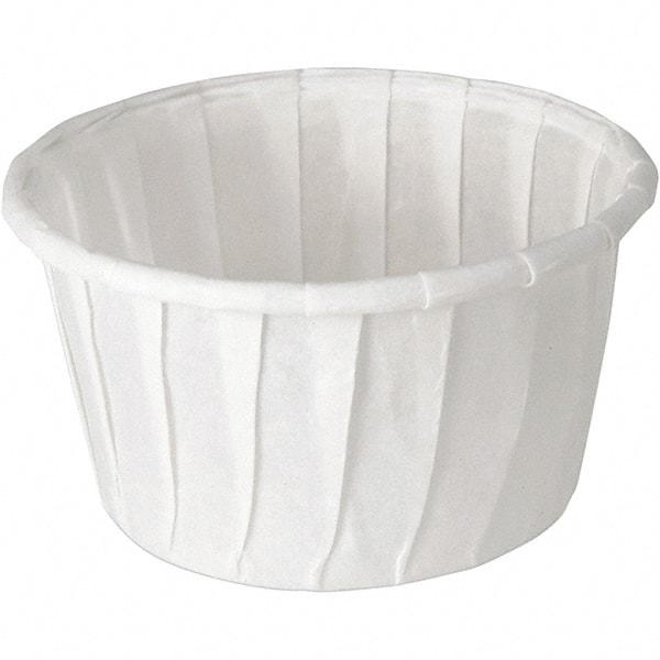 Solo - 1-1/4 oz Paper Portion Cups - White - Top Tool & Supply