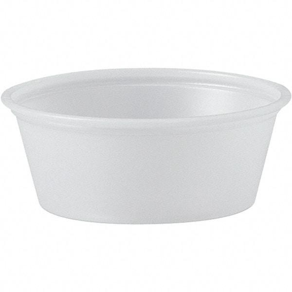 Solo - 1-1/2 oz Polystyrene Portion Cups - Translucent - Top Tool & Supply