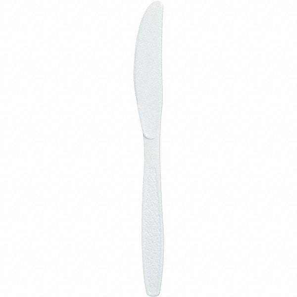 Solo - Extra Heavyweight Plastic Knives - White - Top Tool & Supply