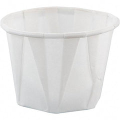 Solo - 1 oz Paper Portion Cups - White - Top Tool & Supply