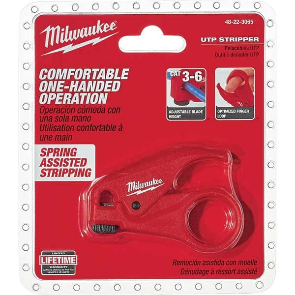 Milwaukee Tool - Wire & Cable Strippers Type: Wire Stripper Maximum Capacity: 6 AWG - Top Tool & Supply