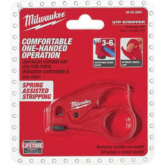 Milwaukee Tool - Wire & Cable Strippers Type: Wire Stripper Maximum Capacity: 6 AWG - Top Tool & Supply