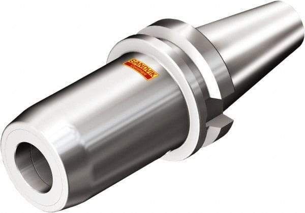 Sandvik Coromant - BT50, BT40 Taper Shank, Hydraulic Tool Holder/Chuck - 45mm Nose Diam, 114mm Projection, 57mm Clamp Depth, 12,000 RPM, Through Coolant - Exact Industrial Supply