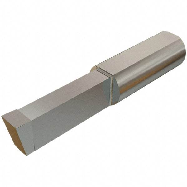 Iscar - 10mm Min Bore Diam, 10mm Shank Diam, Boring Bar - 0.008" Corner Radius, Solid Carbide, TiAlN Finish - Exact Industrial Supply