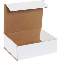 Made in USA - Pack of (50), 9" Wide x 12" Long x 4" High Corrugated Shipping Boxes - Top Tool & Supply