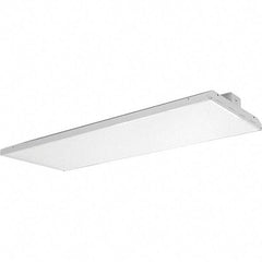 Eiko Global - 1 Lamp, 265 Watts, LED, High Bay Fixture - 4' Long x 92.5mm High x 440mm Wide, 120-277 Volt, Steel Housing - Top Tool & Supply