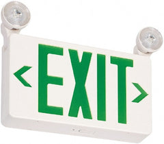 Philips - Combination Exit Signs Mounting Type: Ceiling Mount; Wall Mount Number of Faces: 1 - Top Tool & Supply